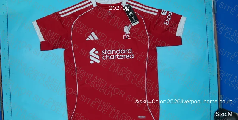Liverpool Home 25/26 Shirt