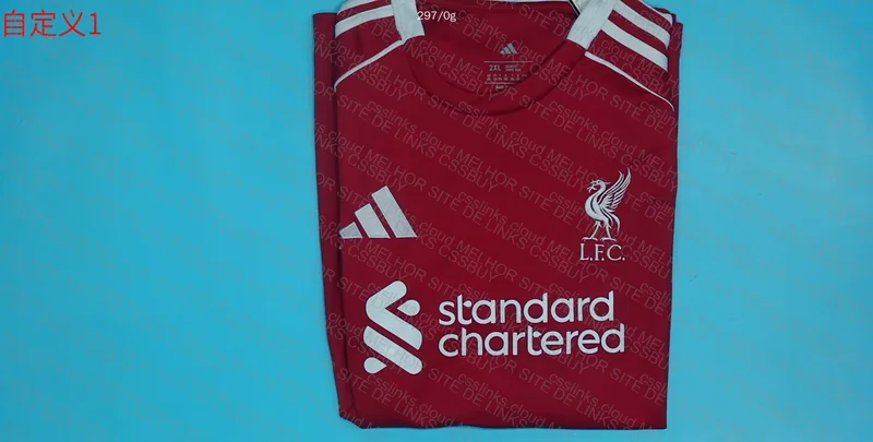 Liverpool Long Sleeve Home 25-26 Shirt 3