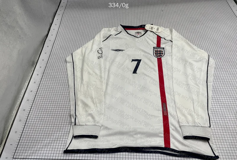 Beckham England 2002 Long Shirt