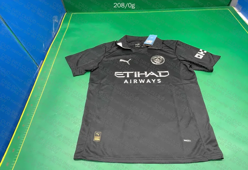 Manchester City All Black Shirt (Help) 2