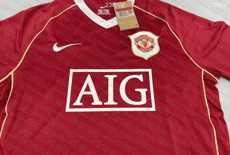 Manchester United Shirt 2006 2077 3