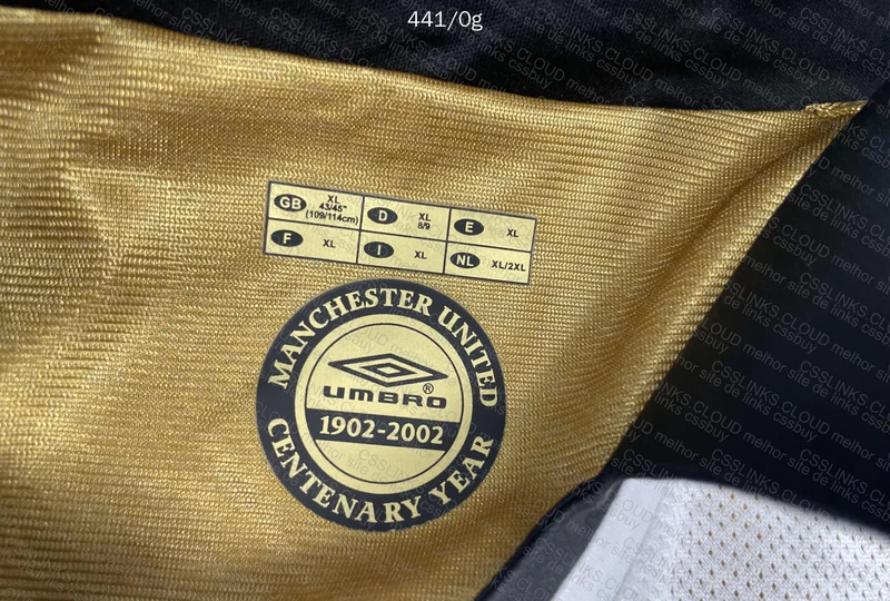 Manchester United Centenary Shirt - 1902 ~ 2002 4