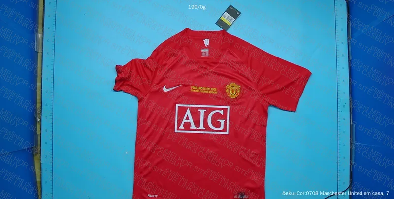 Manchester United CR7 2008 Shirt 3