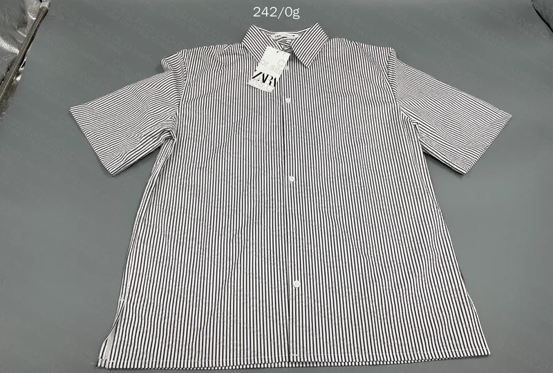 Zara Short Sleeve Shirt (with measurements) 7