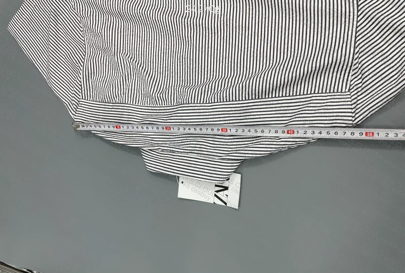 Zara Short Sleeve Shirt (with measurements) 9