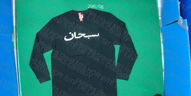 Supreme Arabic Long Sleeve Shirt 3