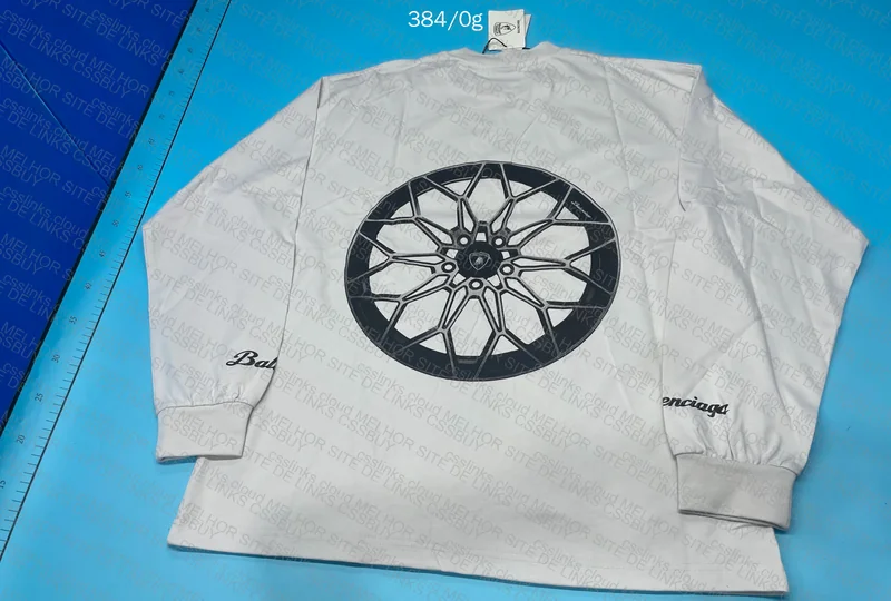 Balenciaga Lamborghini Long Sleeve Shirt 4
