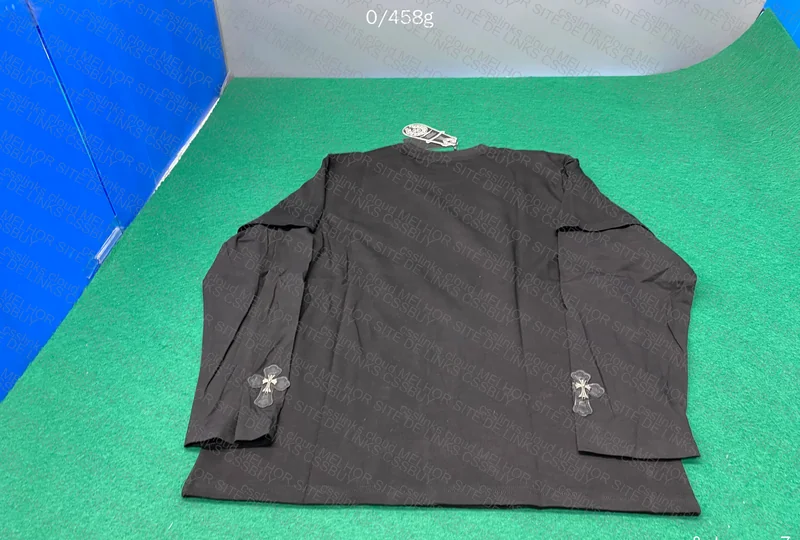 Chrome Hearts Black Long Sleeve Shirt