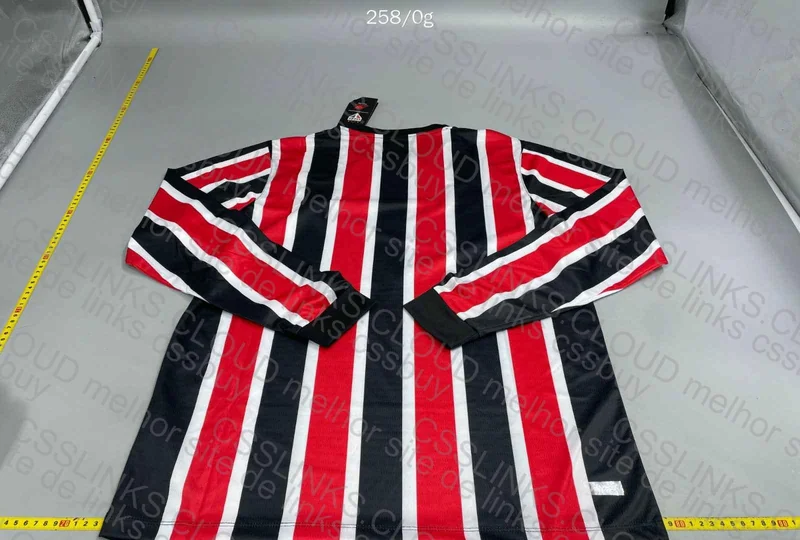 São Paulo FC Striped Long Sleeve Shirt 3