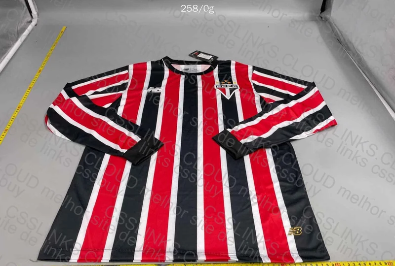 São Paulo FC Striped Long Sleeve Shirt 4