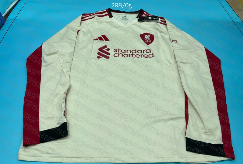 Liverpool Away 25-26 Long Sleeve Shirt 2