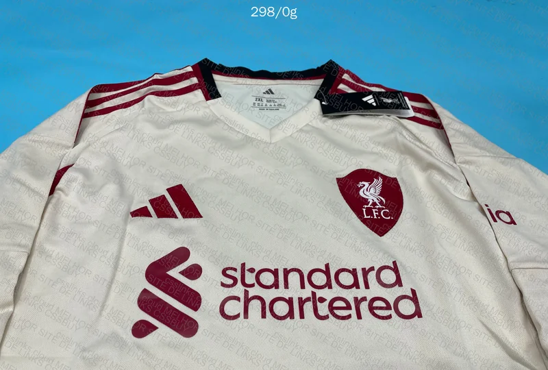 Liverpool Away 25-26 Long Sleeve Shirt 4