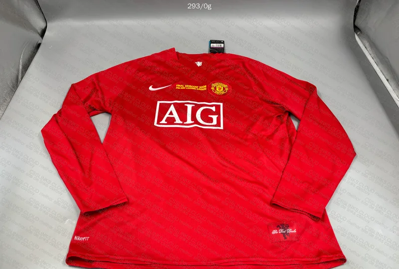 Manchester United 07/08 Long Sleeve Shirt 2