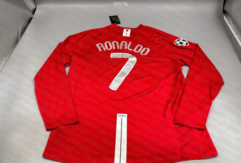 Manchester United 07/08 Long Sleeve Shirt 3