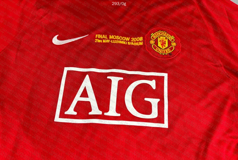 Manchester United 07/08 Long Sleeve Shirt 6