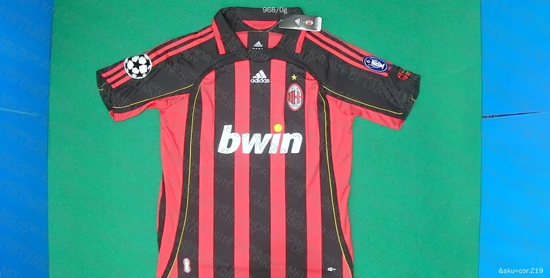 Milan Shirt 2006-2007 Shevchenko + Pirlo