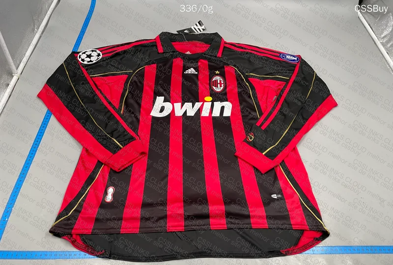 Milan Long Sleeve Shirt 2006-07 2