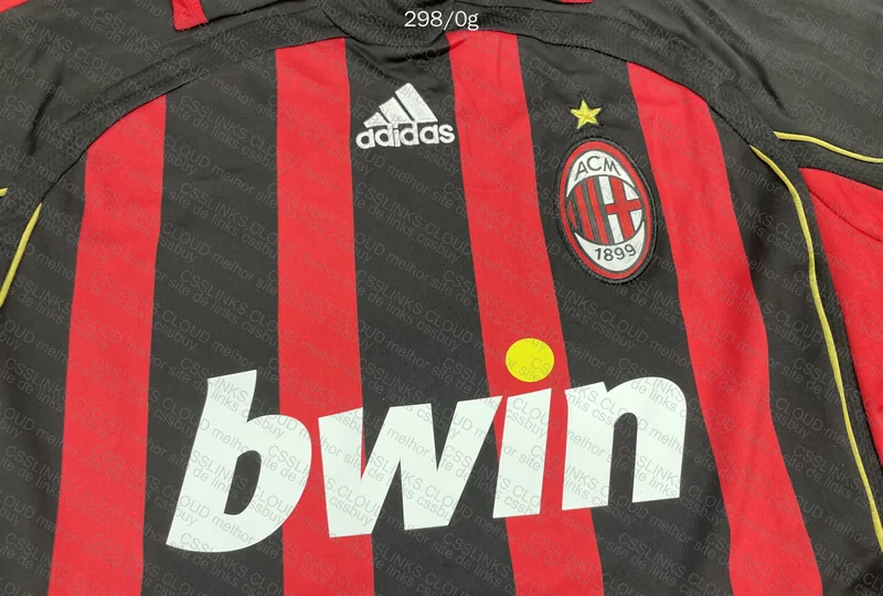 Milan Retro 06 Jersey 2