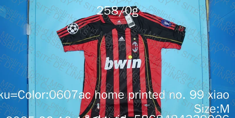 Milan Retro Jersey 2