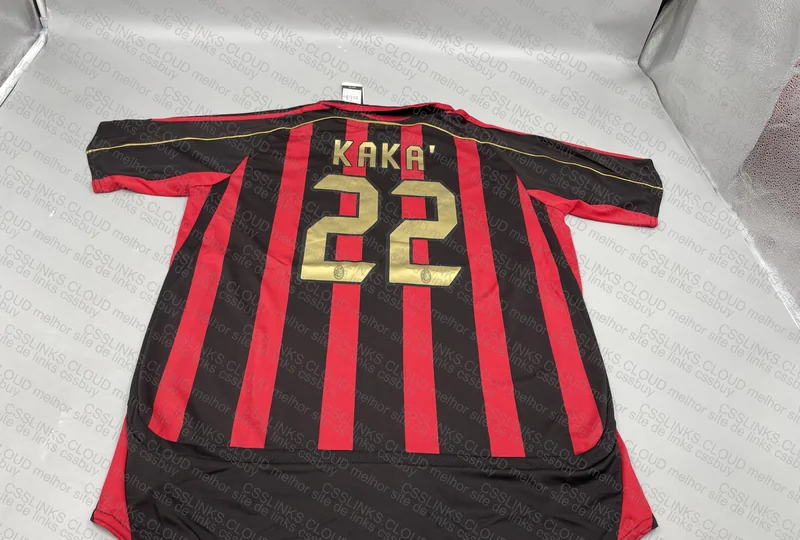 Milan Retro 2006/2007 Kaká Jersey 3