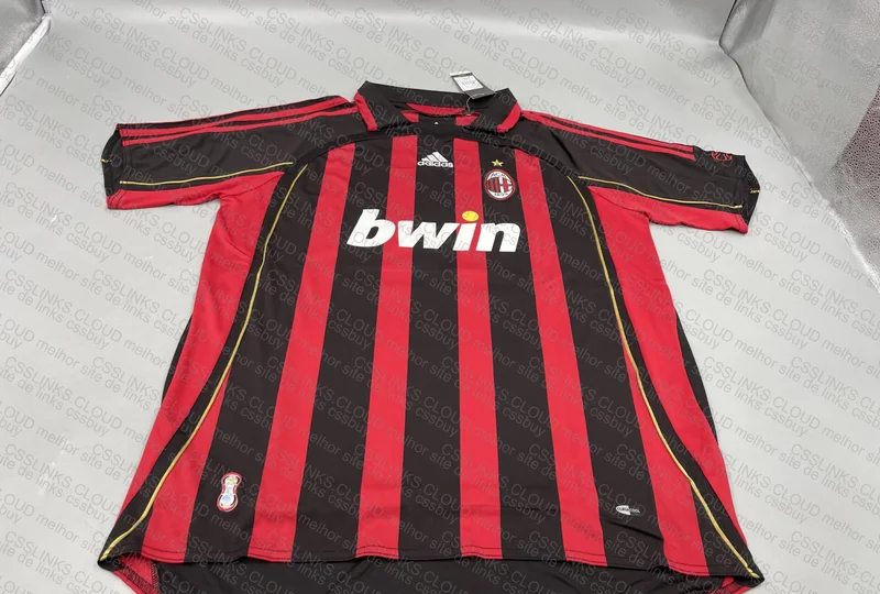 Milan Retro 2006/2007 Kaká Jersey 6