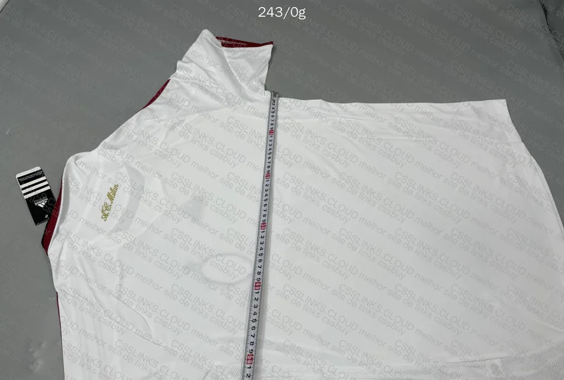 Milan Retro Jersey (with measurements)