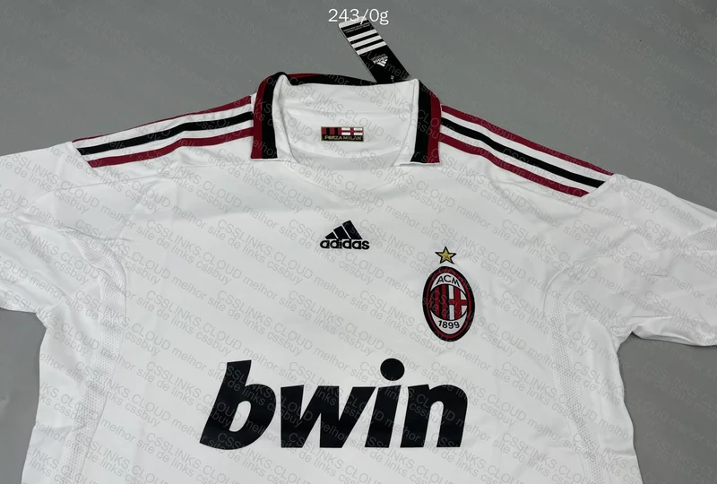 Milan Retro Jersey (with measurements) 6