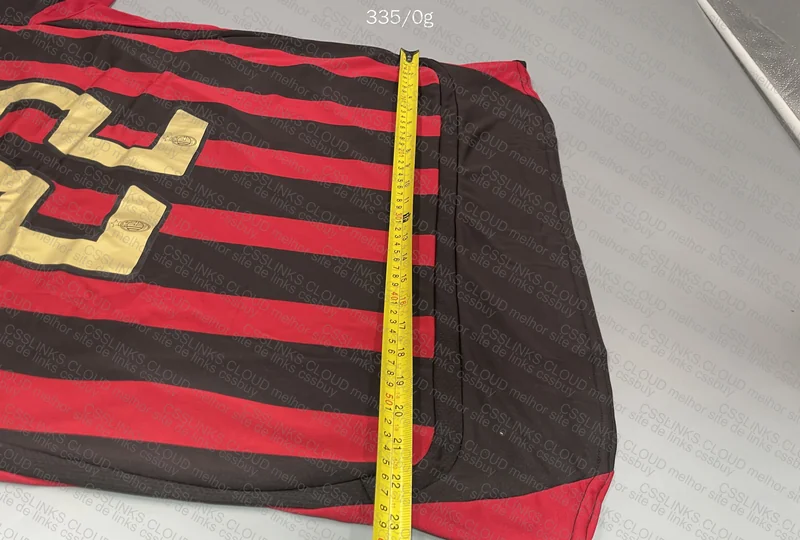 Milan Retro Jersey with Measurements 7