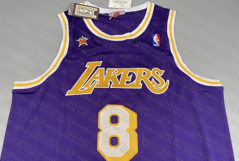 Mitchell and Ness Kobe Bryant 98 Jersey 6