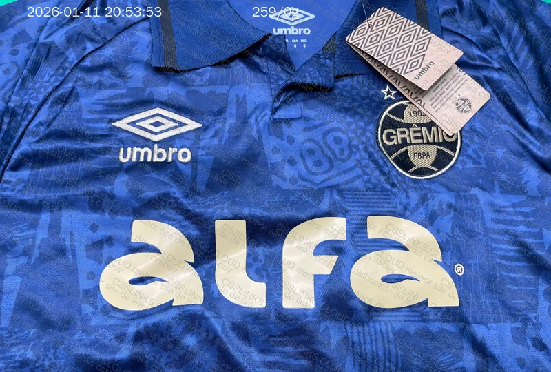 Camisa n°3 Grêmio 25 aaajersey 9