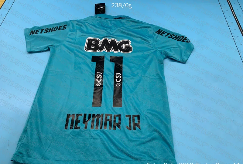 Neymar Blue Santos 2012 Shirt