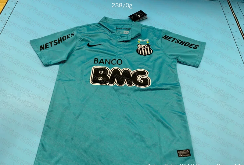 Neymar Blue Santos 2012 Shirt 3