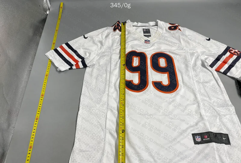 Random NFL Jersey (with measurements) 2