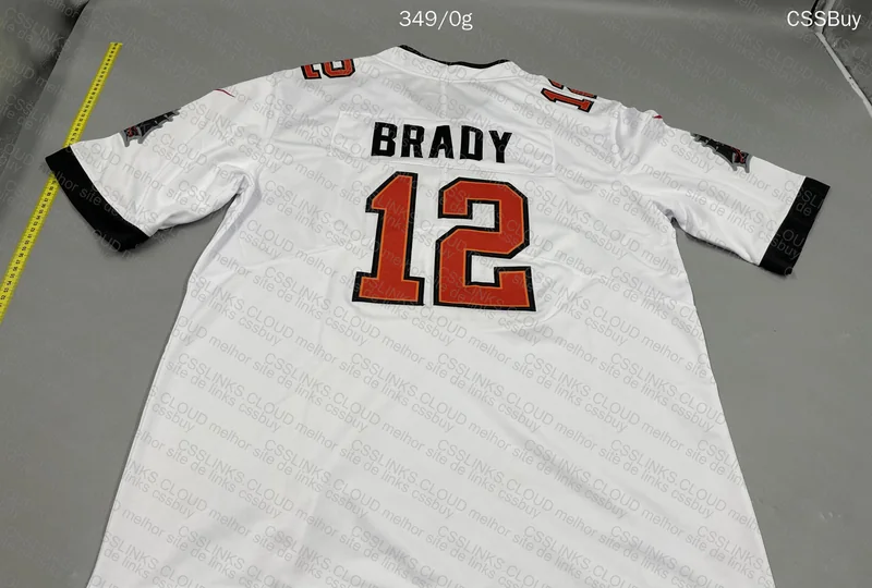 NFL Buccaneers Brady 12 Jersey