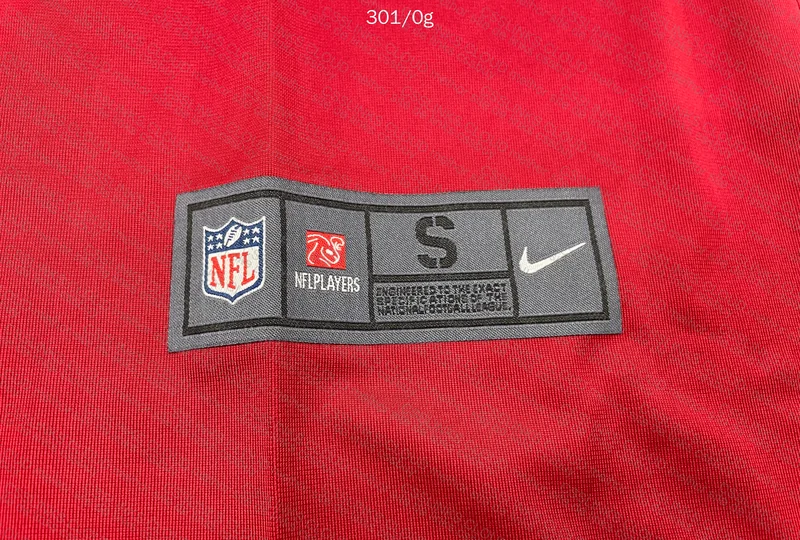 NFL Texans Jersey with Measurements 9