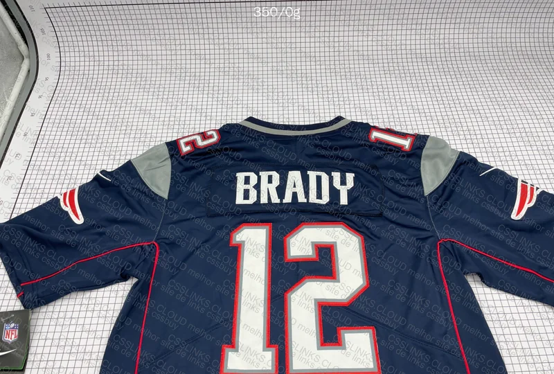 NFL Tom Brady Jersey (GOAT) 2