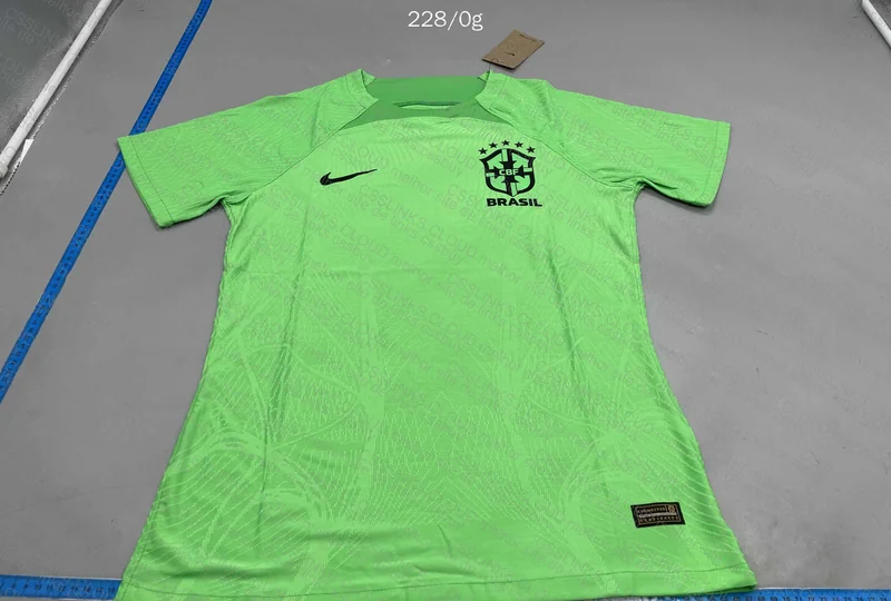 Nike Brazil Training Jersey 2022 Green Men's