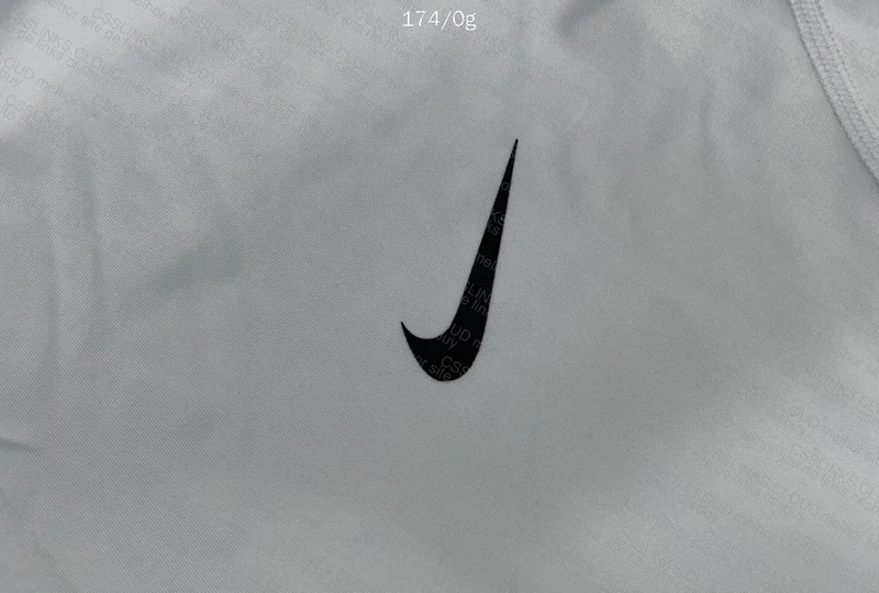 White Nike Dri-Fit Shirt 5