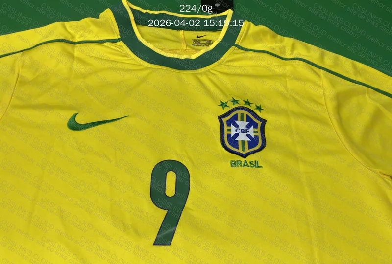 Camisa Nike Reedição Brasil 1998 Ronaldo Masculina 4