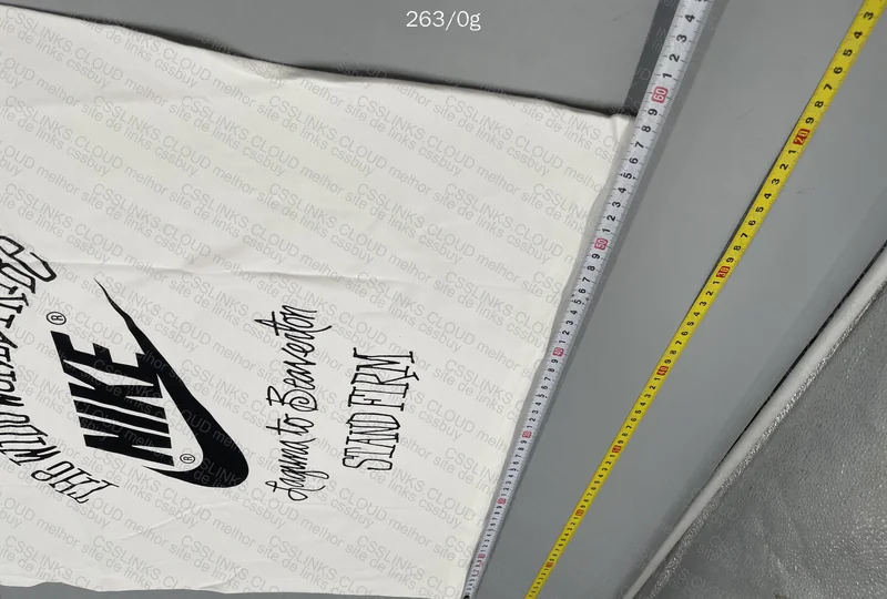 Nike x Stussy Shirt with Measurements 3