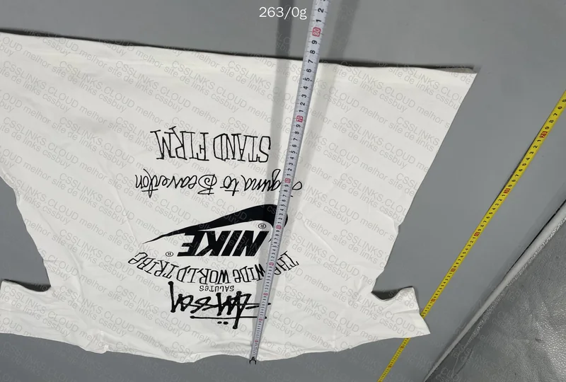 Nike x Stussy Shirt with Measurements 4