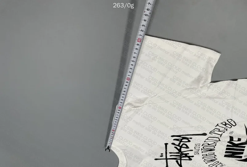 Nike x Stussy Shirt with Measurements 6
