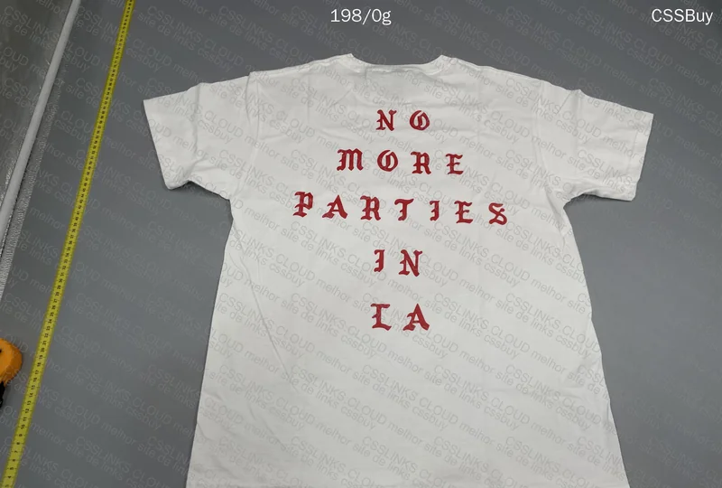 Kanye West No More Parties In LA TLOP Shirt 4