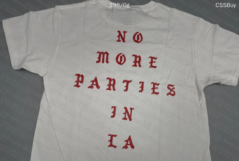 Kanye West No More Parties In LA TLOP Shirt 5