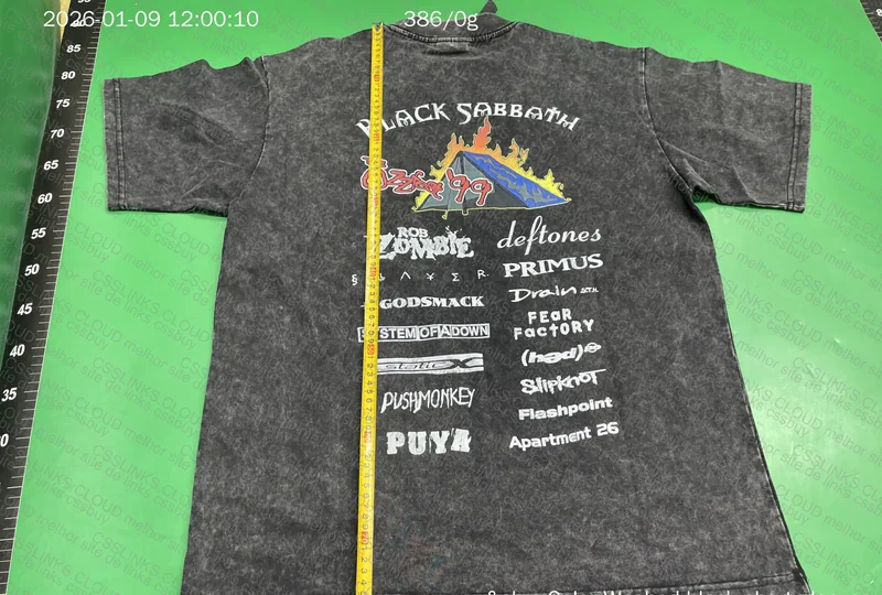 Camisa Ozzfest - Washed