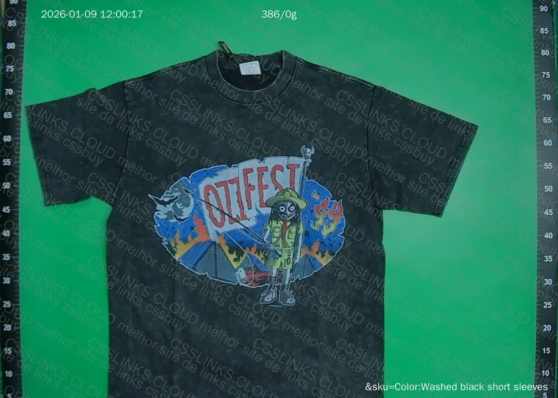 Camisa Ozzfest - Washed 5