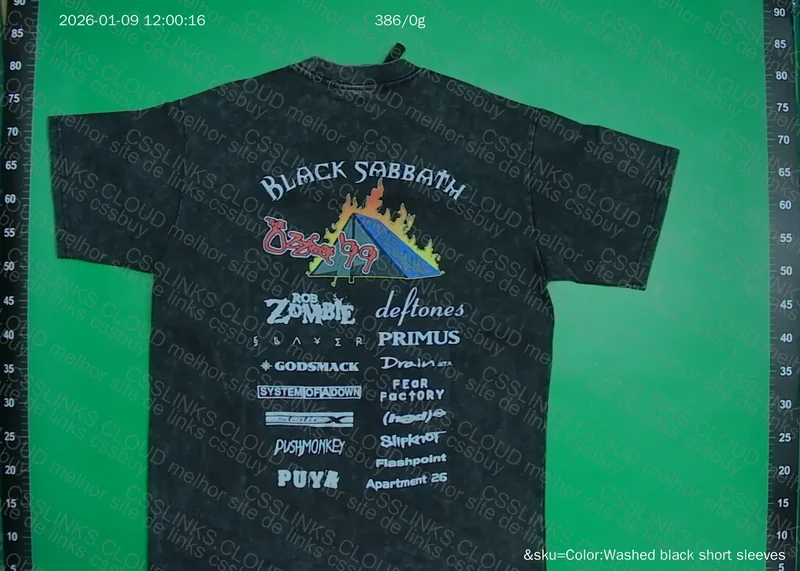 Camisa Ozzfest - Washed 6