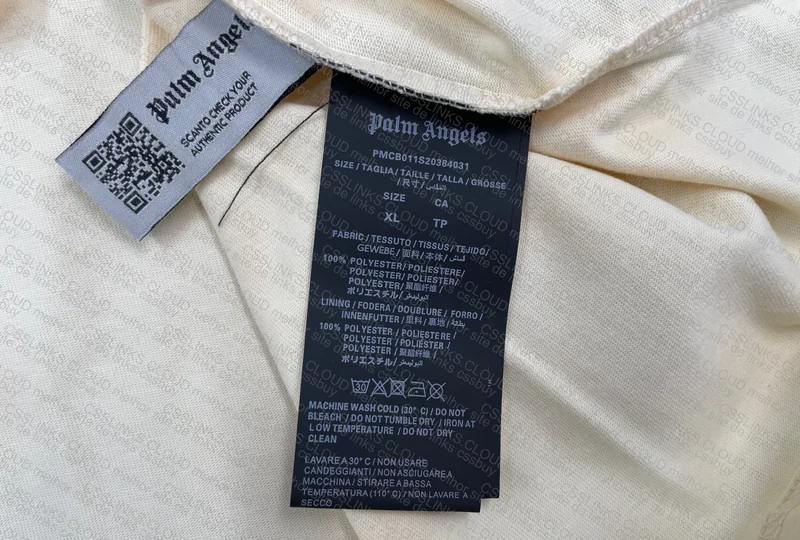 Palm Angels Shirt - Beige/Red 5