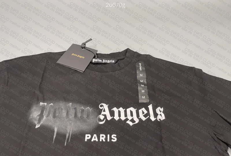 Palm Angels Shirt Graffiti Logo 2