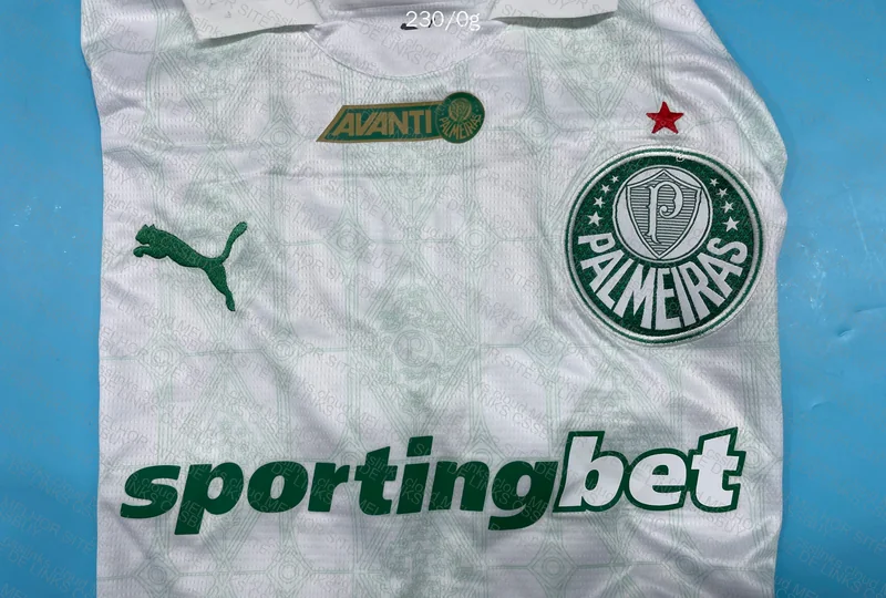 Palmeiras 2025 White Shirt (WRONG) 4